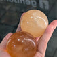 Honey Calcite Sphere (with Free Stand)