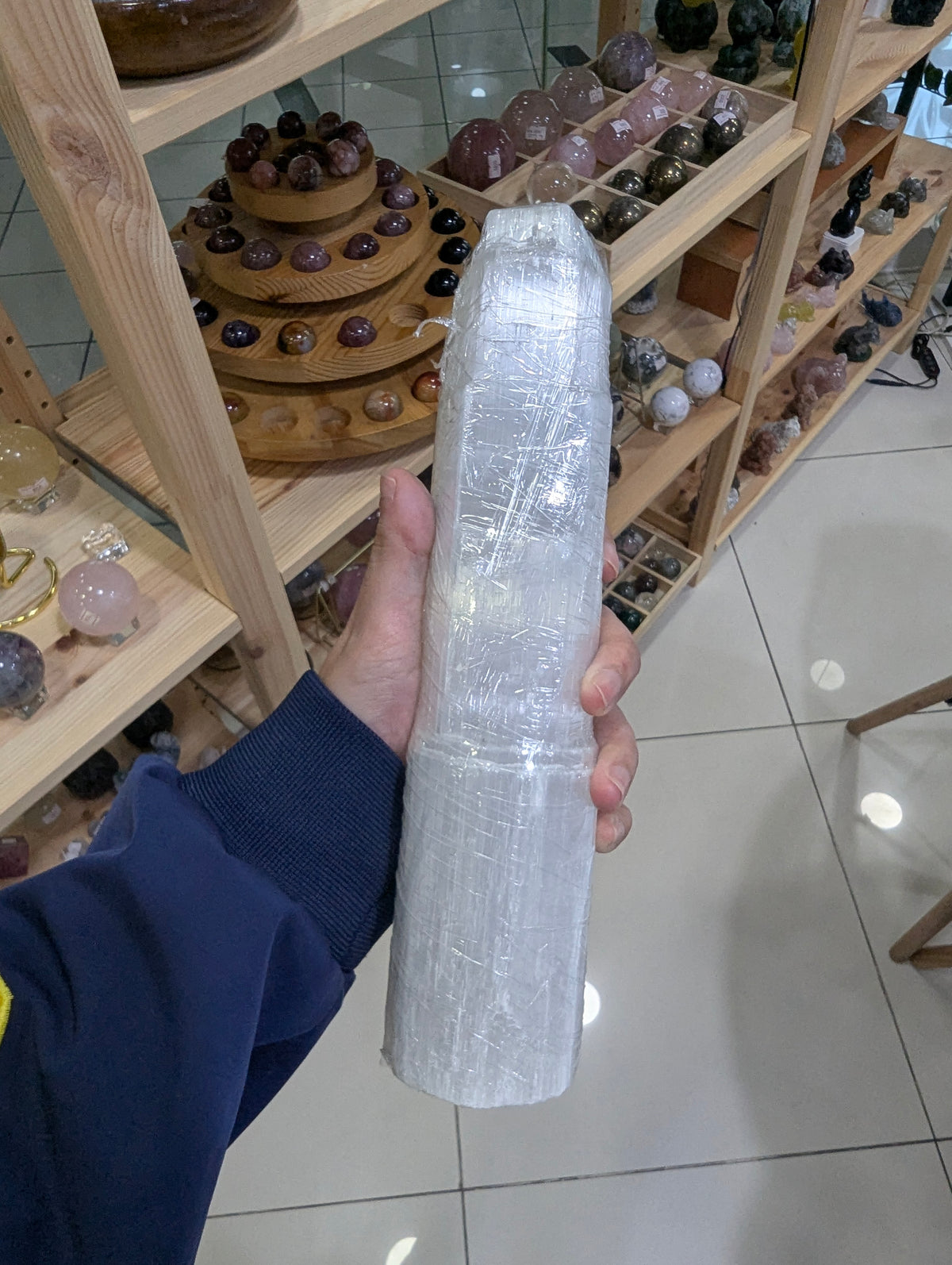 Satin Spar Tower
