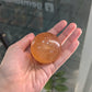 Honey Calcite Sphere (with Free Stand)