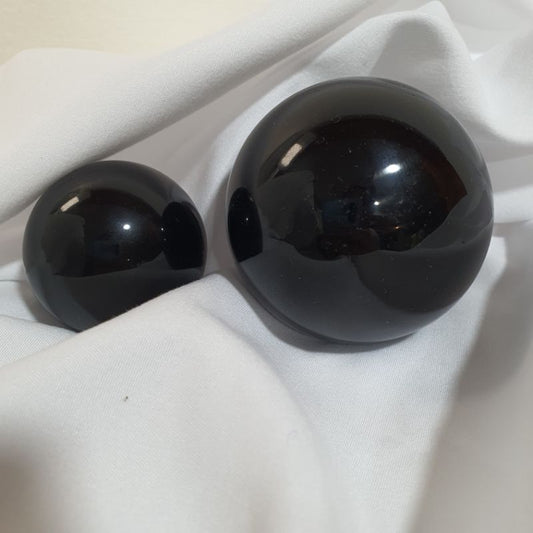 black obsidian protection spheres