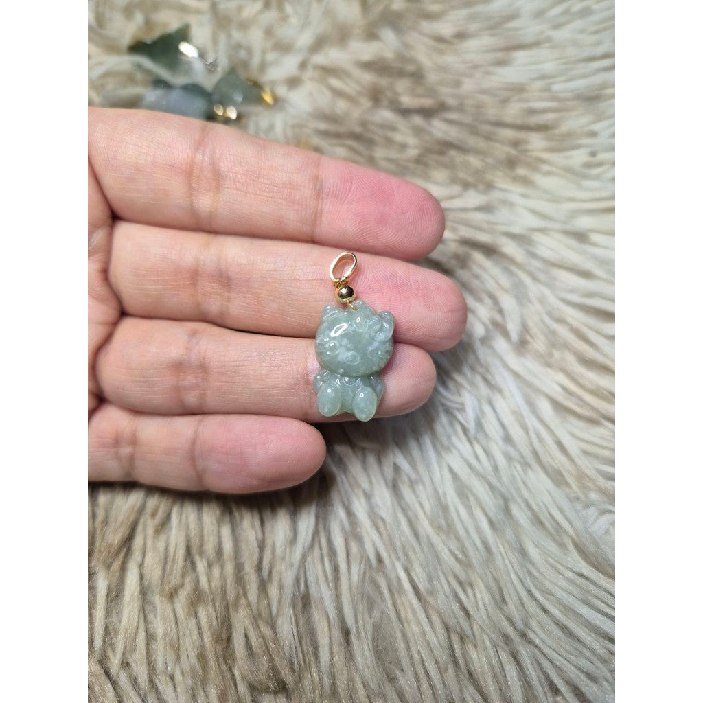 Jade Pendant Sanrio with Free Chain!