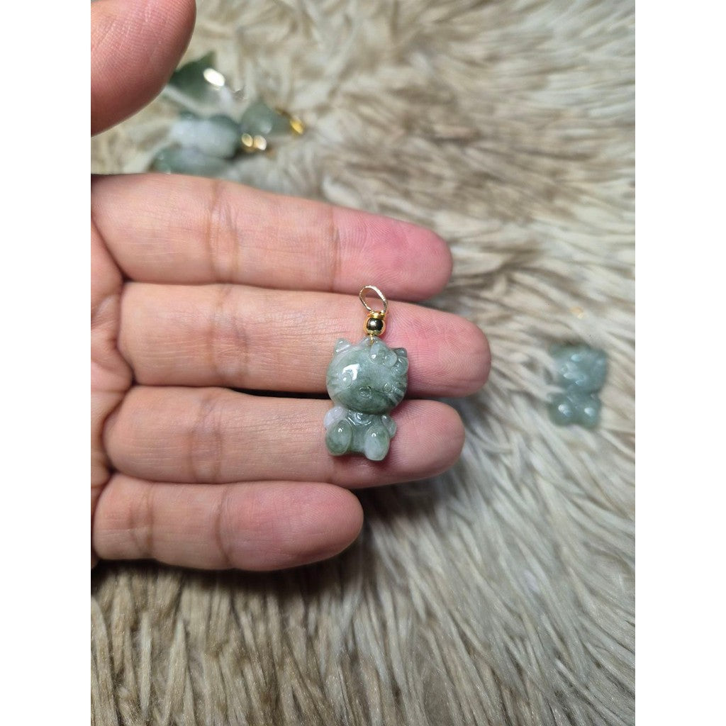 Jade Pendant Sanrio with Free Chain!
