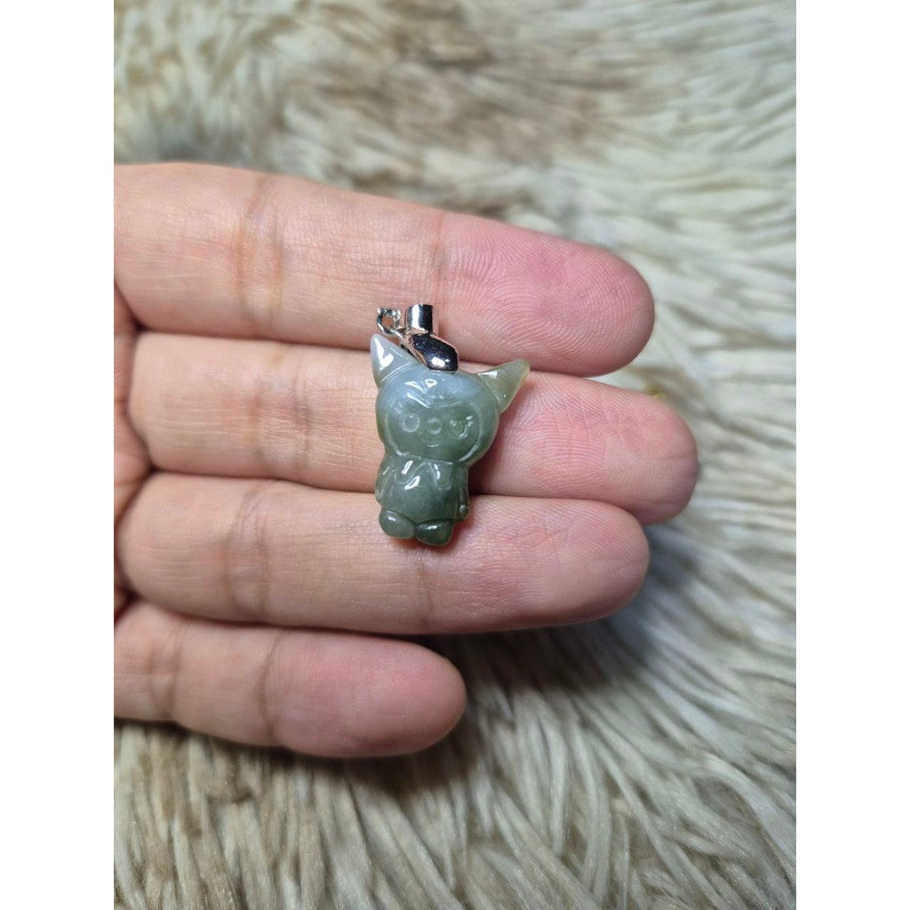 Jade Pendant Sanrio with Free Chain!