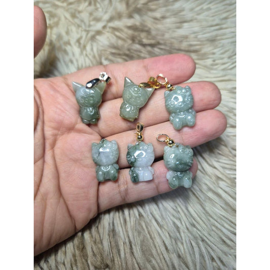Jade Pendant Sanrio with Free Chain!
