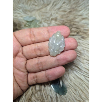 Jade Pendant Nine Tailed Fox with Free Chain!