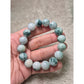 Light Burma Blue Jade with Floating Bracelet 13mm (Grade A) Calm Energy • Wealth • Balance