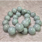 18mm Chunky Burmese Jade Bracelet (Grade A Jadeite)