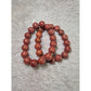 13mm Red Jade Bracelet (Grade A) – For Wealth, Strength & Passion