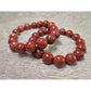 13mm Red Jade Bracelet (Grade A) – For Wealth, Strength & Passion