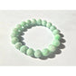 10mm Apple Green Jade Bracelet • Floating • High Quality Jadeite with certificate