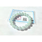 10mm Icy Jade Bracelet • Premium Grade Jadeite • With Certificate burma blue
