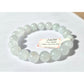High Quality Jade Bracelet 10mm • Jelly Icy Texture • With Certificate • Premium Grade Jadeite