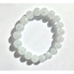 10mm Icy Jade Bracelet • Premium Grade Jadeite • With Certificate