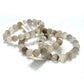 Round Garden Quartz / Phantom Quartz Bracelet | Natural Crystal Gemstone