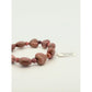 Natural Rhodonite Heart Bracelet