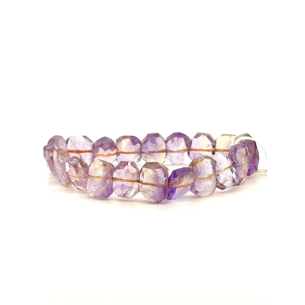 Natural Ametrine Faceted Bracelet – High Quality with certificate