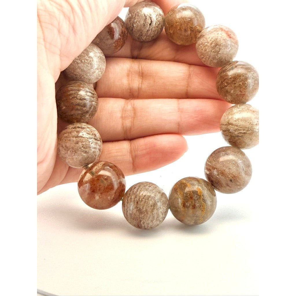 Natural Thousand Layer Quartz Bracelet 18mm