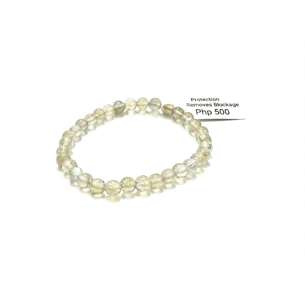 6mm Flashy Labradorite Bracelet