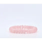 Juicy Abacus Rose Quartz Bracelet | 13mm Natural Rose Quartz