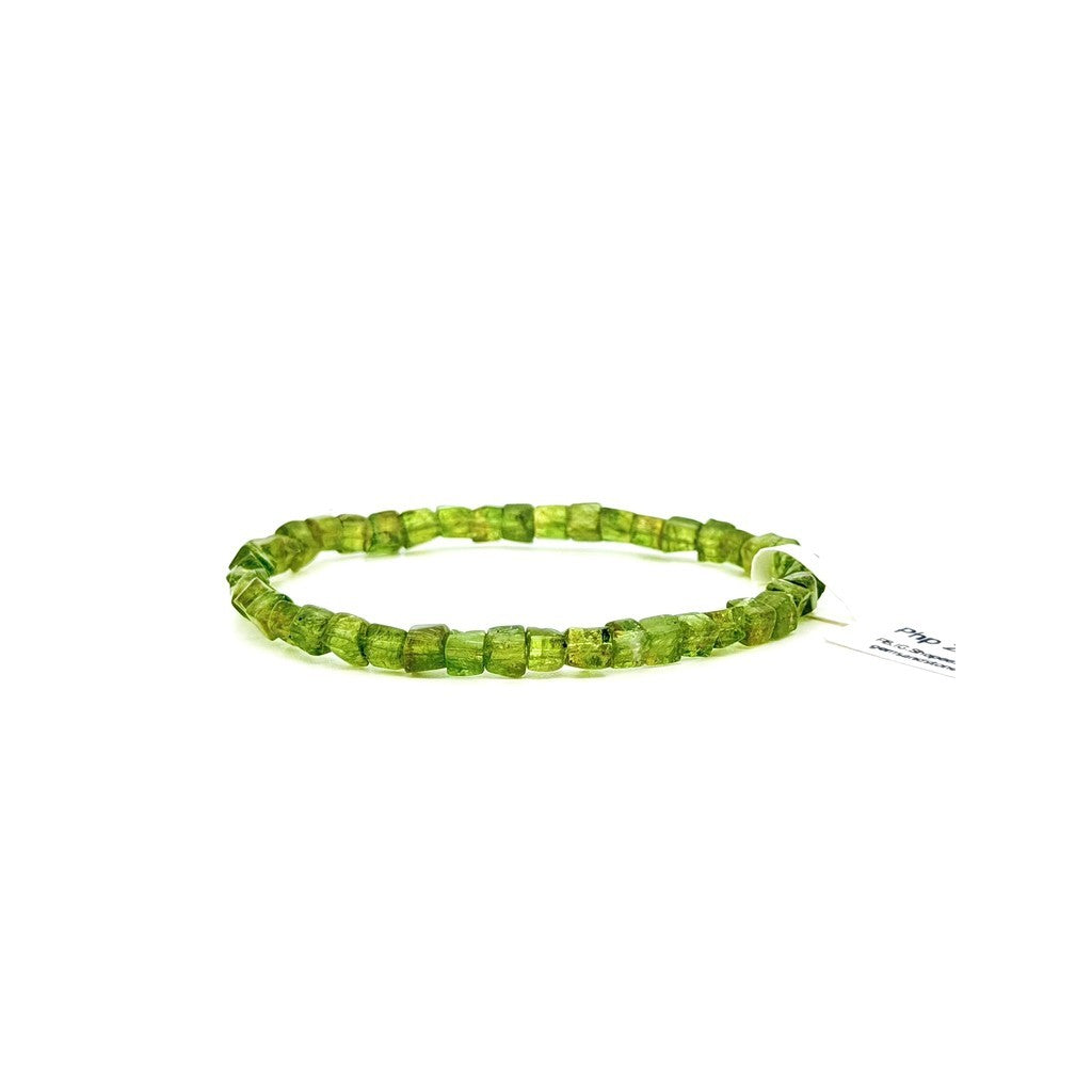 Natural Green Tourmaline Bracelet