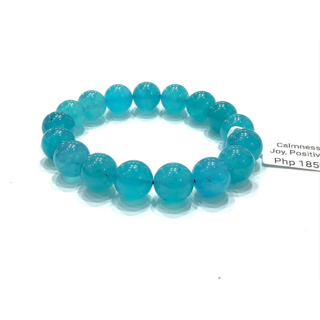 Icy Amazonite Bracelet | Natural Crystal Gemstone