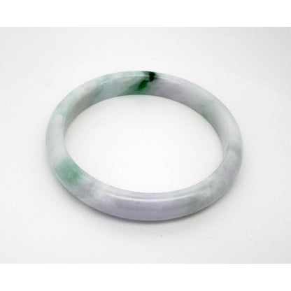 Natural Jadeite Jade Bangle | Authentic Jade Bangle Bracelet | Green, Purple, White with Certificate