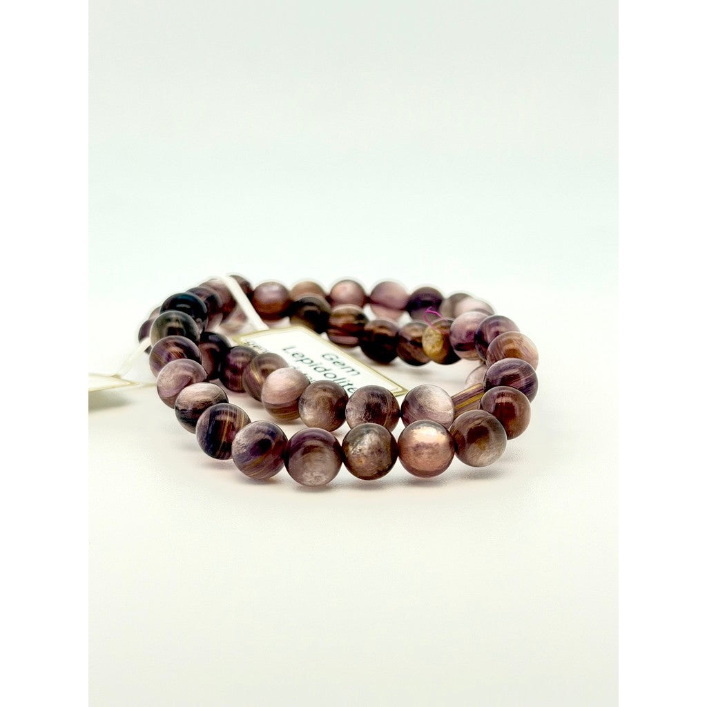 Natural Gem Lepidolite Bracelet