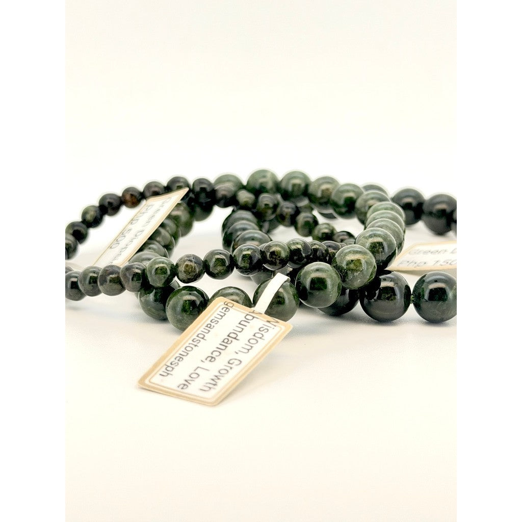 Natural Green Diopside Bracelet
