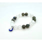 Selenite Satin Spar & Labradorite Protection Bracelet