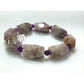 Mexican Lace Amethyst free form Bracelet