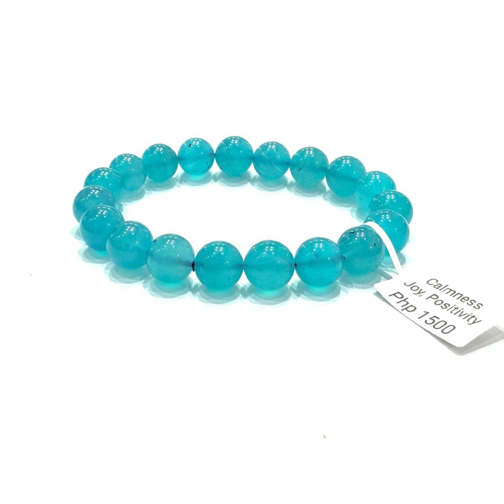 Icy Amazonite Bracelet | Natural Crystal Gemstone
