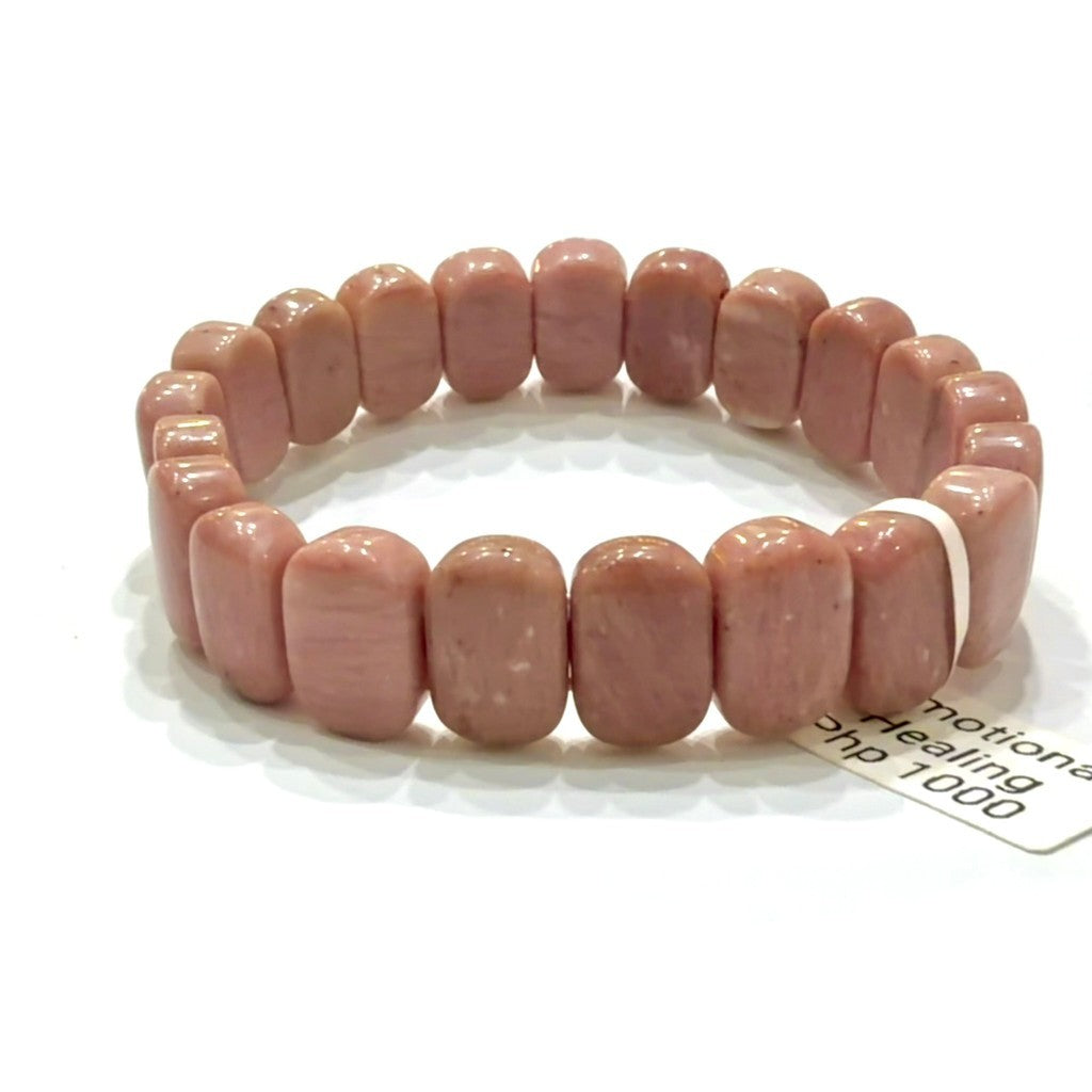 Rose Grain Wood Soft Bangle | Natural Wood Bracelet