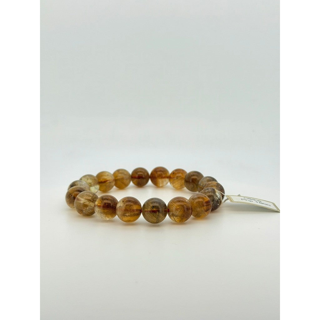 Natural Smoky Citrine Quartz Bracelet