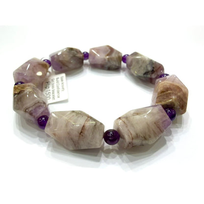 Mexican Lace Amethyst free form Bracelet