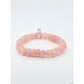 Juicy Abacus Rose Quartz Bracelet | 13mm Natural Rose Quartz