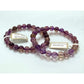 8mm Dark Ametrine gemstone bracelet