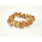 Chunky Amber Chip Bracelet | Natural Amber Bracelet