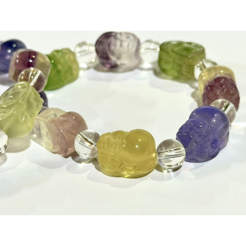 Natural Fluorite Pixiu Piyao