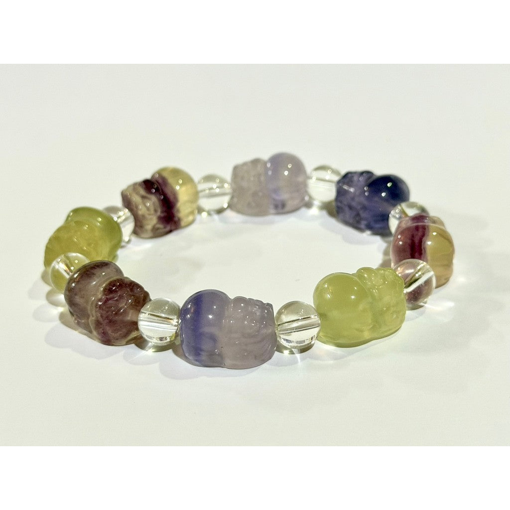 Natural Fluorite Pixiu Piyao