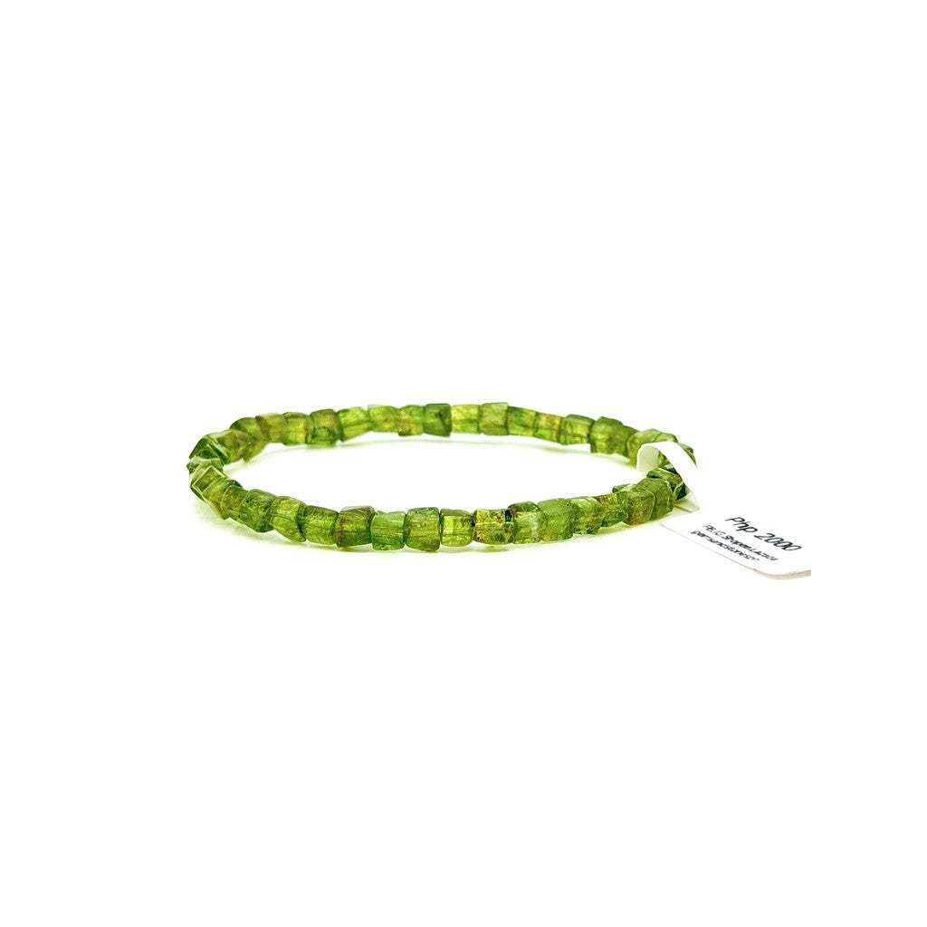 Natural Green Tourmaline Bracelet