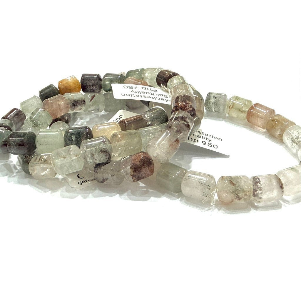 Garden Quartz / Phantom Quartz Bracelet | Natural Crystal Gemstone