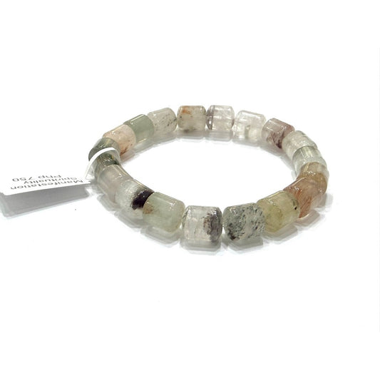 Garden Quartz / Phantom Quartz Bracelet | Natural Crystal Gemstone