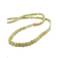 Burmese Tea Green Jade Necklace with Certificate of Authenticity