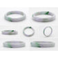 Natural Jadeite Jade Bangle | Authentic Jade Bangle Bracelet | Green, Purple, White with Certificate