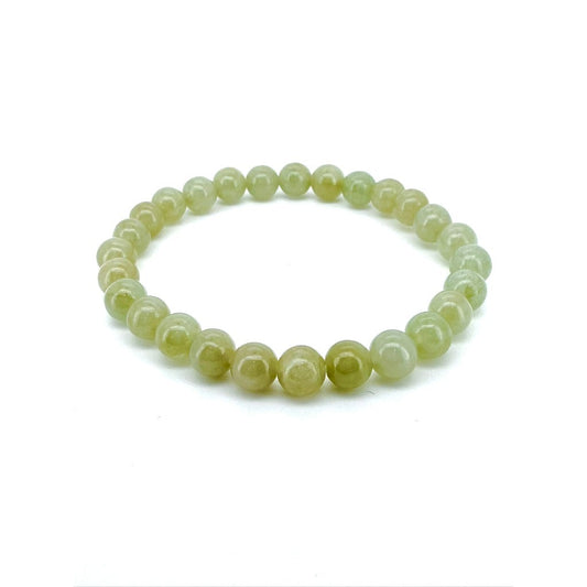 Natural Yellow Tea Jadeite Jade Bracelet with Certificate