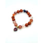 Fire Quartz & Red Jasper Protection Bracelet – Ghost Month & Everyday Wear