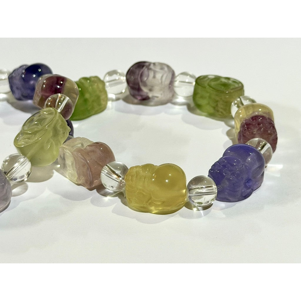 Natural Fluorite Pixiu Piyao