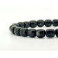 Hypersthene Rounded Square Barrel Bracelet | 8mm Natural Stone