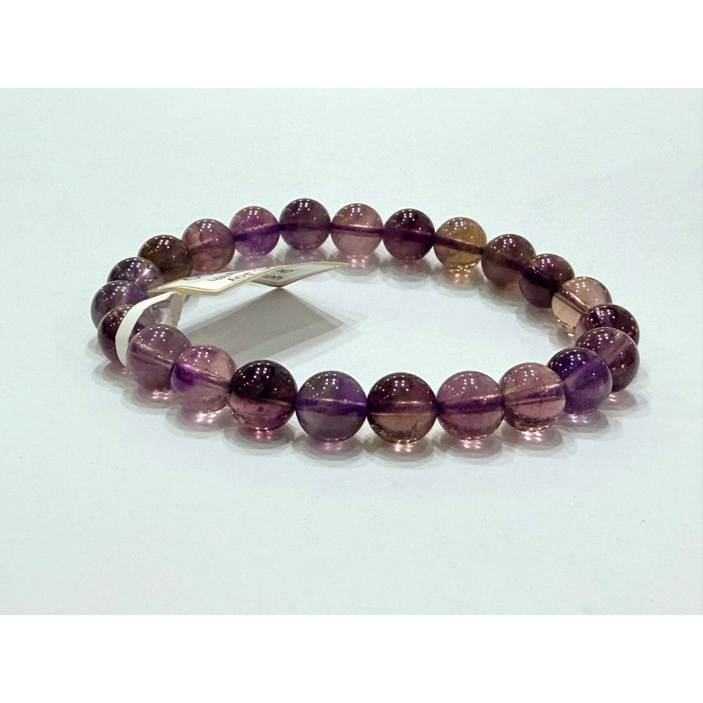 8mm Dark Ametrine gemstone bracelet