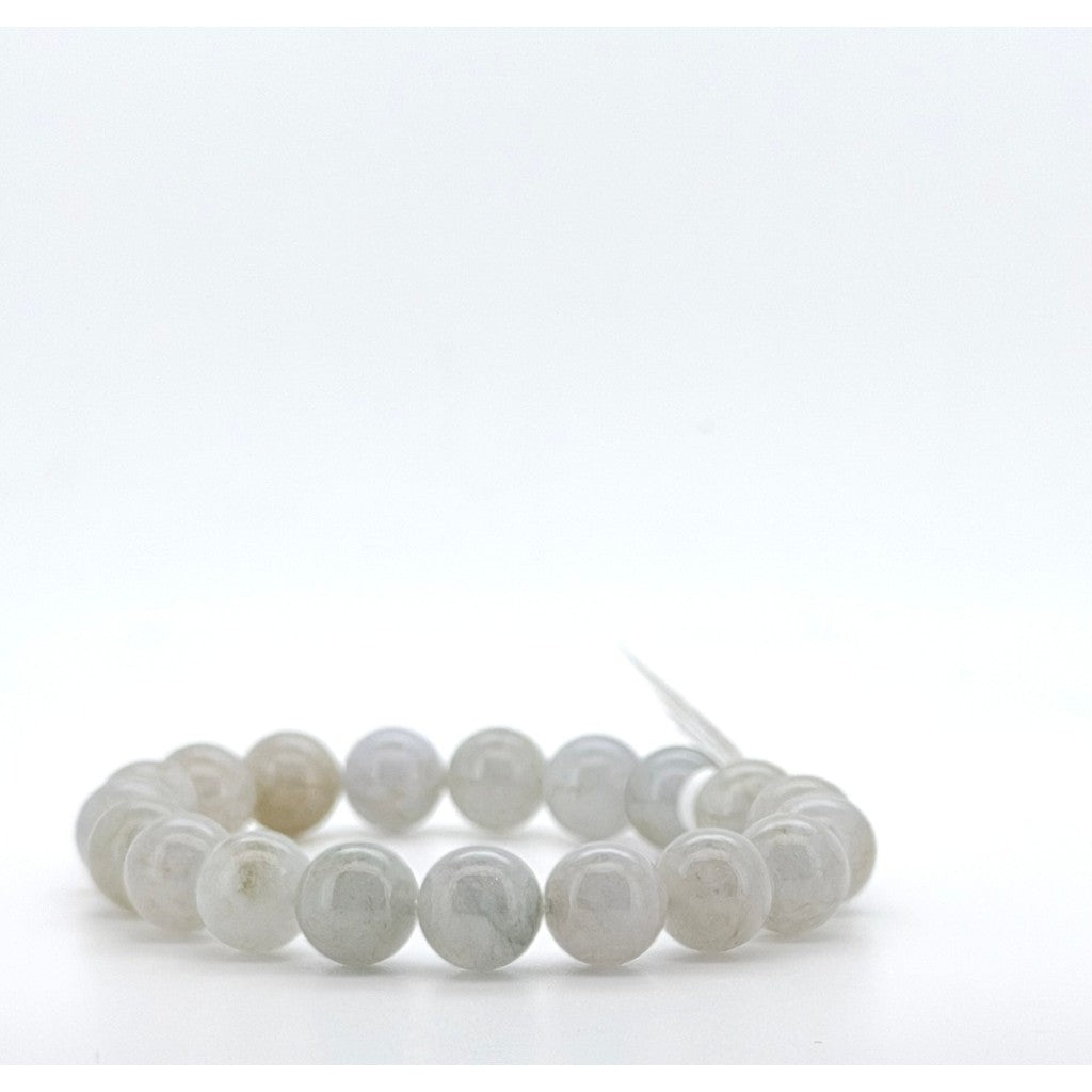 Purple Tea Jade Bracelet with Certificate | Natural Lavender Tea Jade with certificate